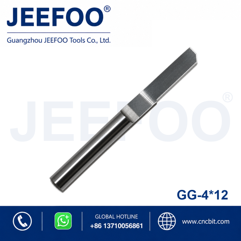 4x12 Solid Carbide Half Straight Cutting Bit product image