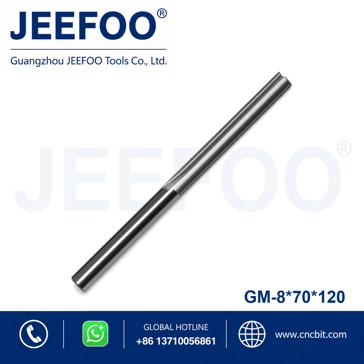 8x70x120 Two Straight Flute Bits product image