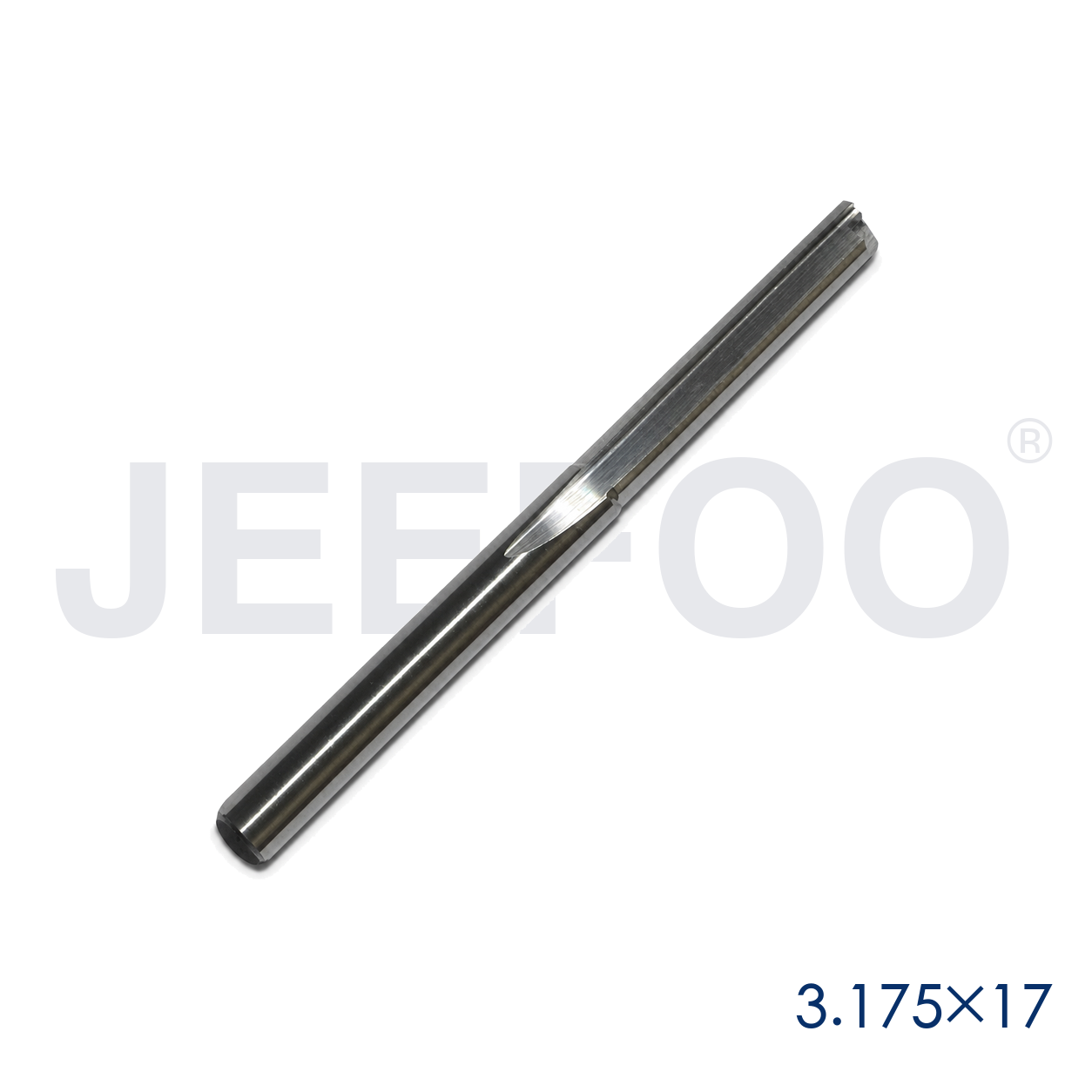 3.175x17 Two Straight Flute Bits detail B