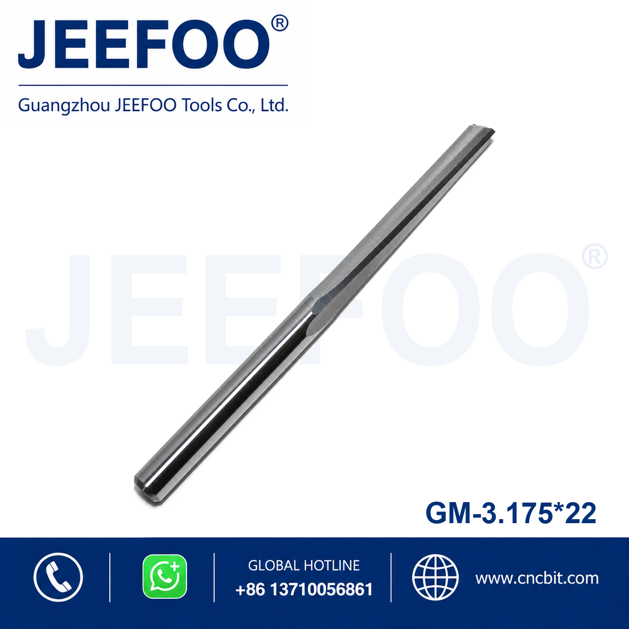 3.175x22 Two Straight Flute Bits product image