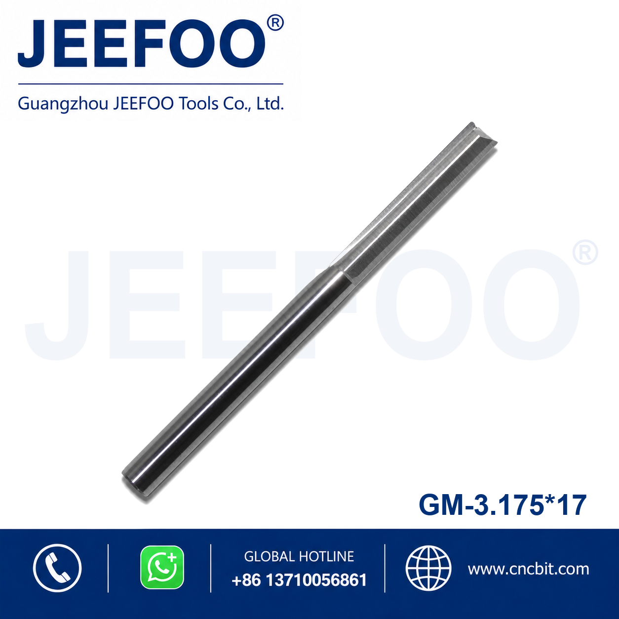 3.175x17 Two Straight Flute Bits product image