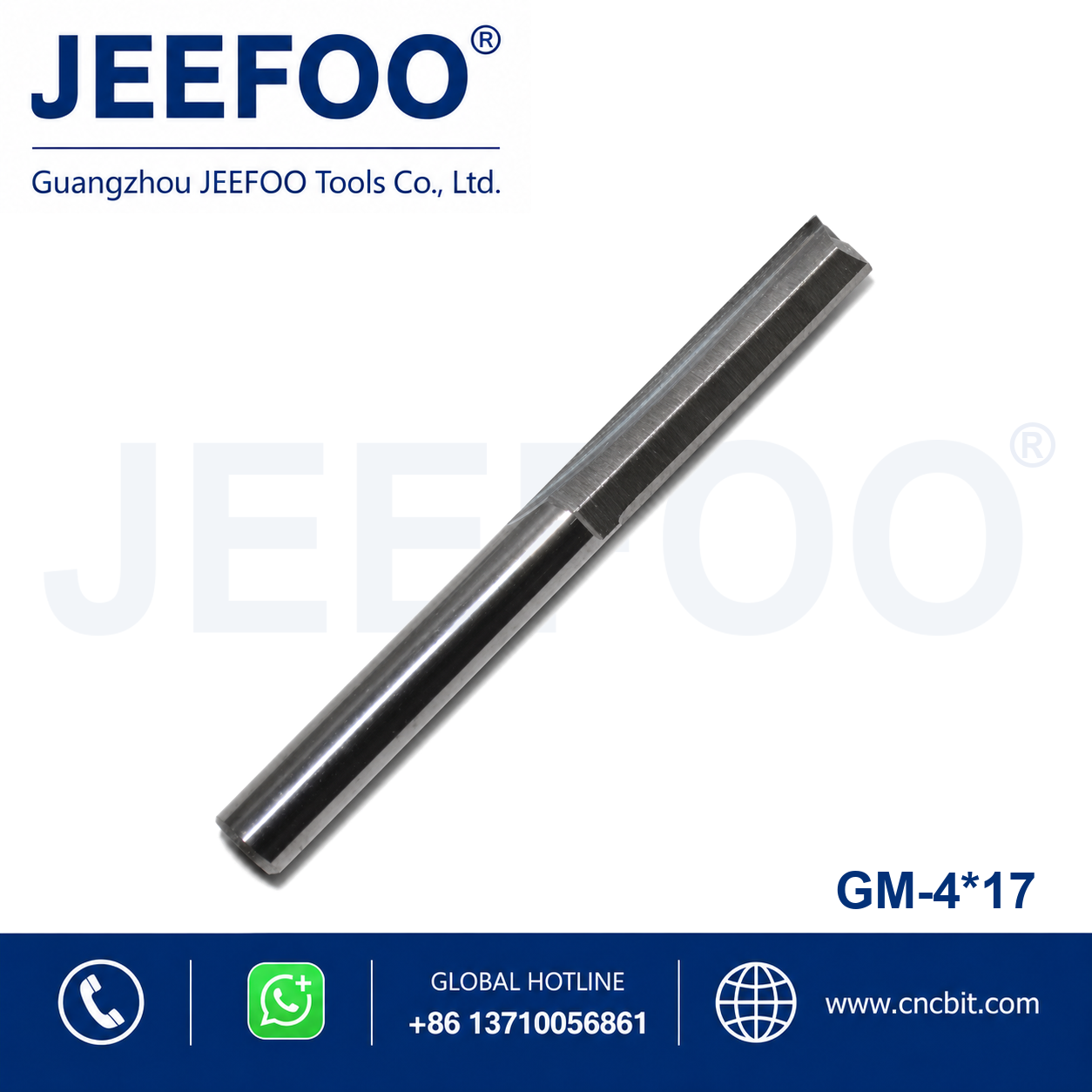 4x17 Two Straight Flute Bits product image