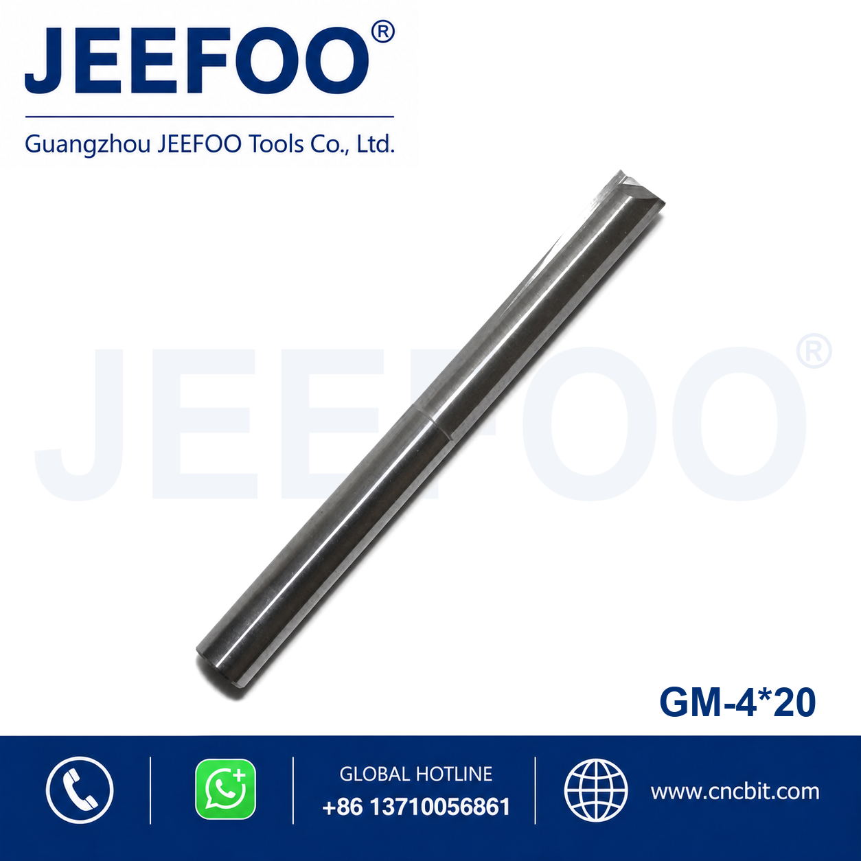 4x20 Two Straight Flute Bits product image
