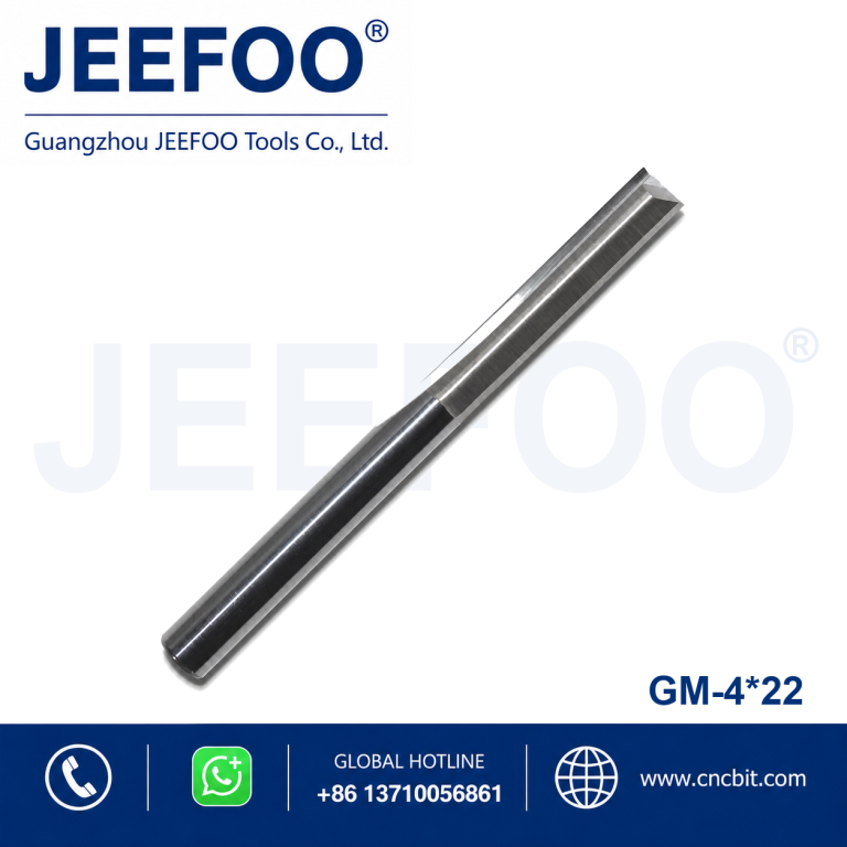 4x22 CNC Solid carbide two straight flute bits CNC router bits Router cutter product image