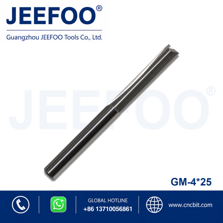 4x25 Digital CNC Solid carbide two straight flute bits CNC router bits Router cutter product image