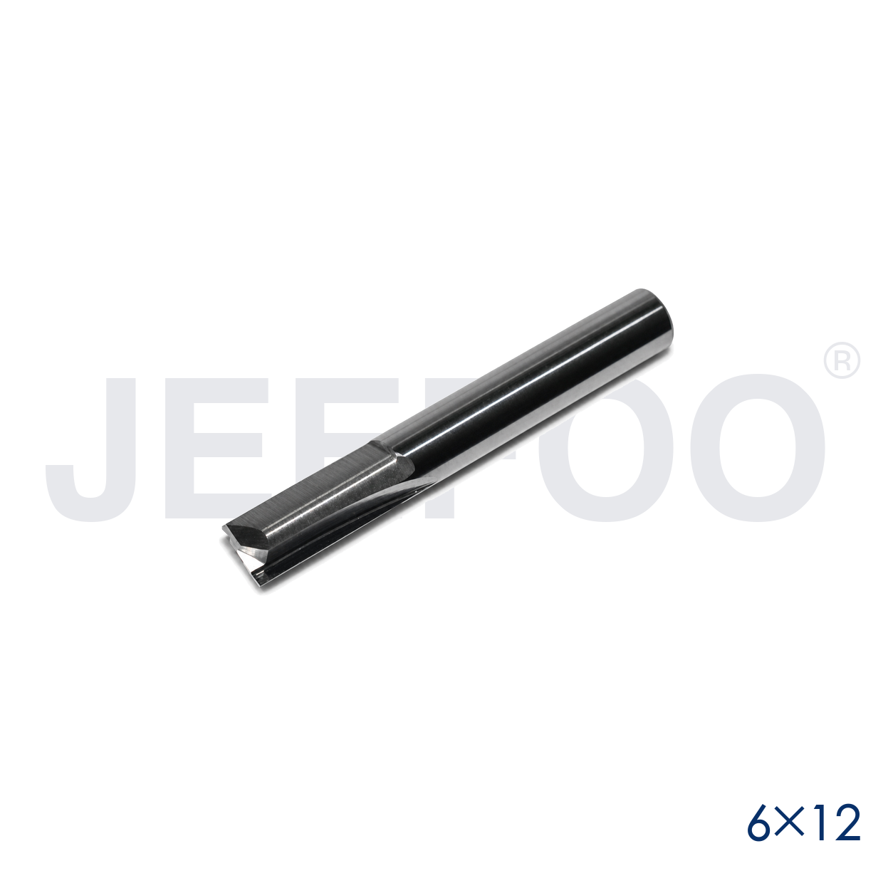 6x12 Two Straight Flute Bits detail B