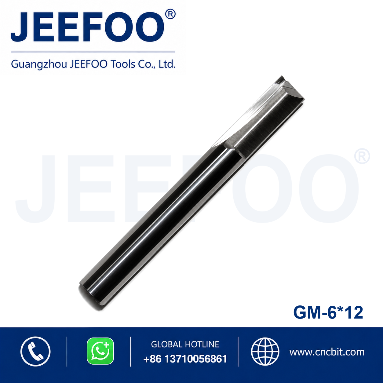 6x12 Two Straight Flute Bits product image