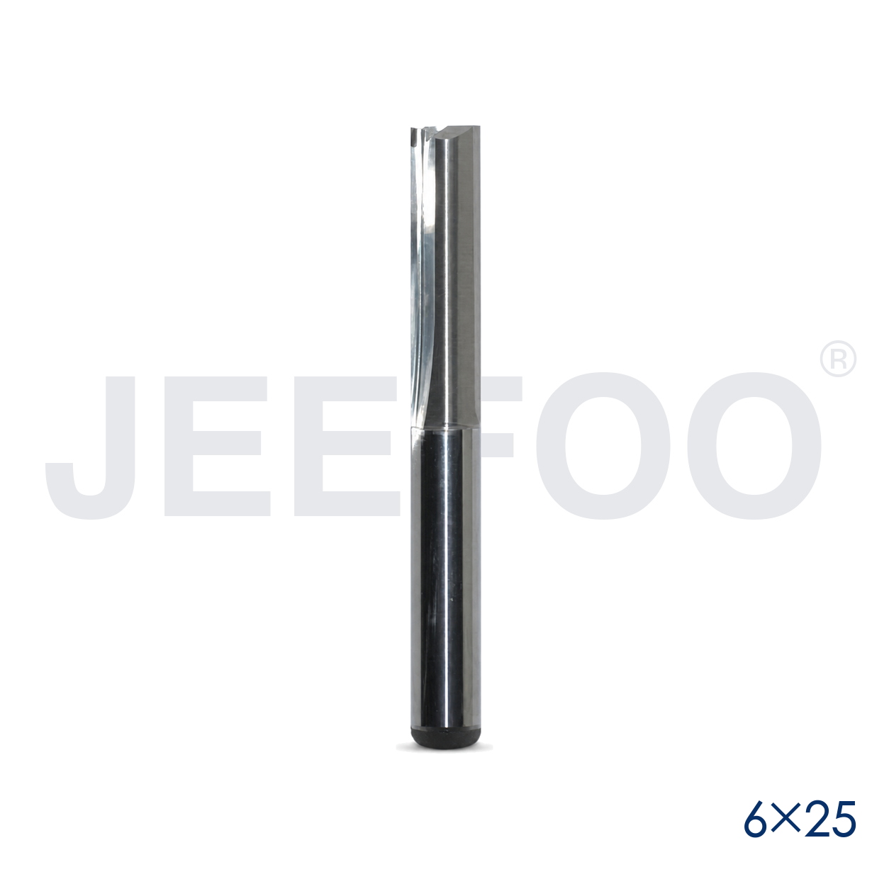 6x25 Two Straight Flute Bits detail A