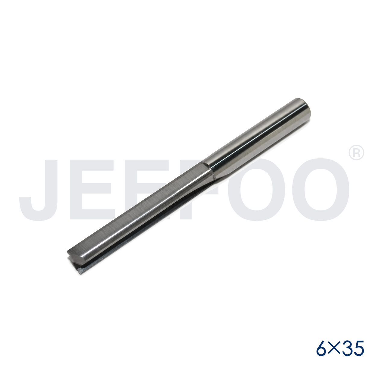 6x35 Two Straight Flute Bits detail B