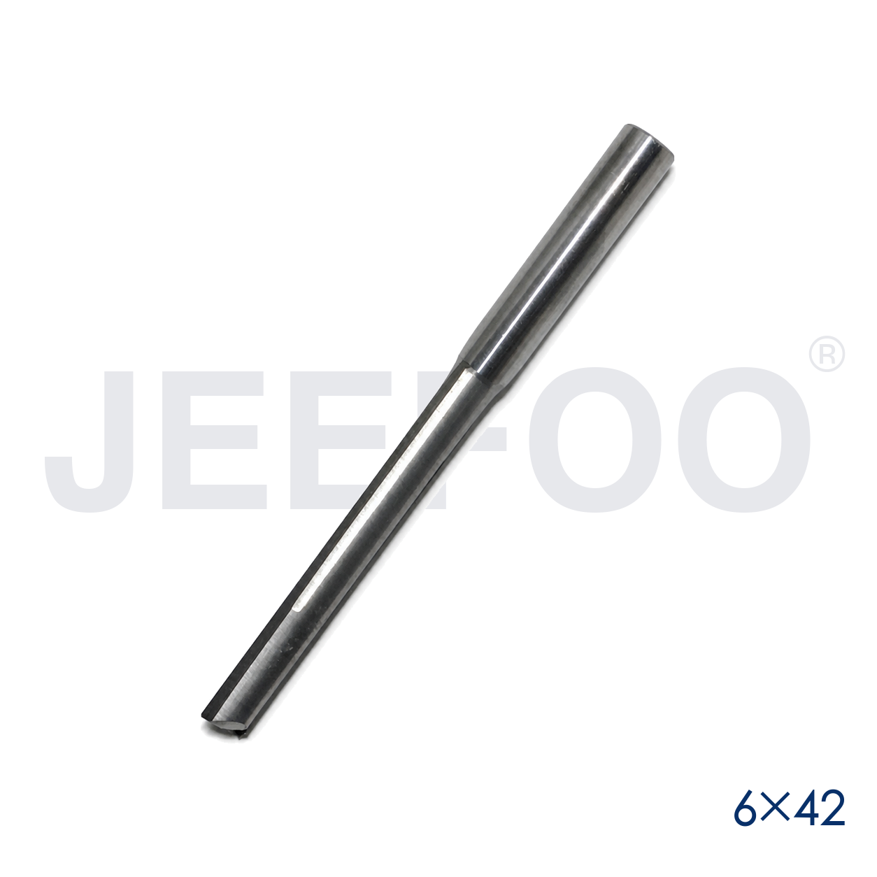 6x42 Two Straight Flute Bits detail B