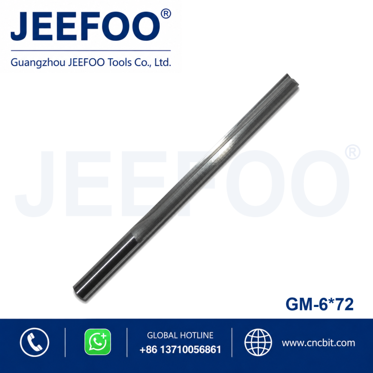 6x72 High Speed Two Straight Flute Bits, Non-stick Chip CNC Router Cutting Tools product image