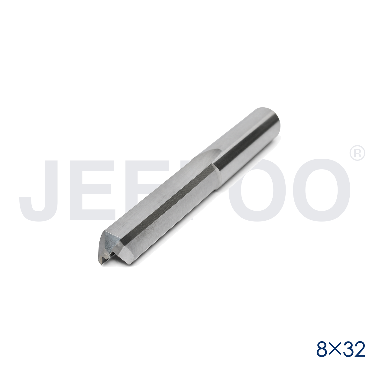 8x32 Two Straight Flute Bits detail B