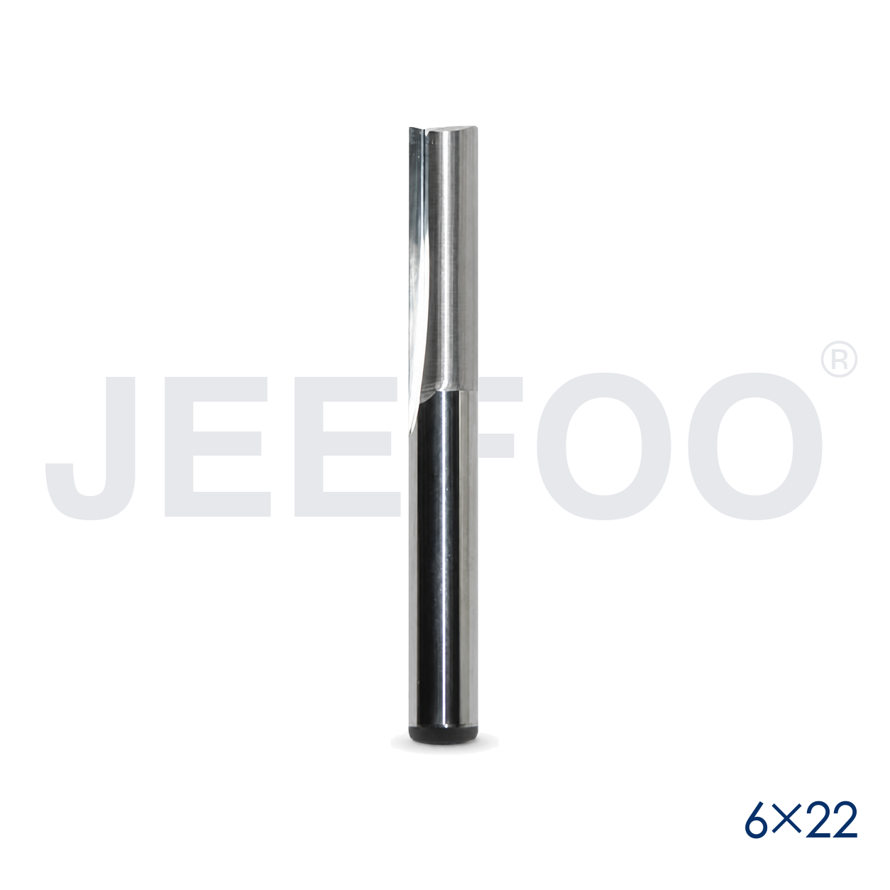 6x22 Two Straight Flute Bits detail A