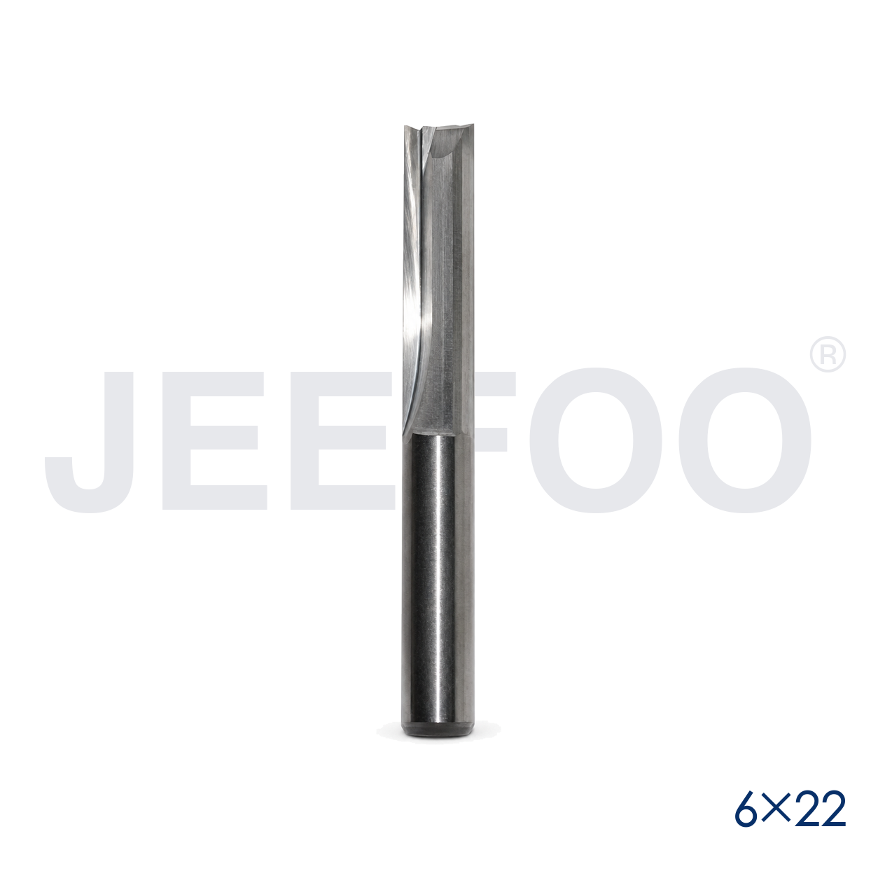 6x22 Two Straight Flute Bits detail A