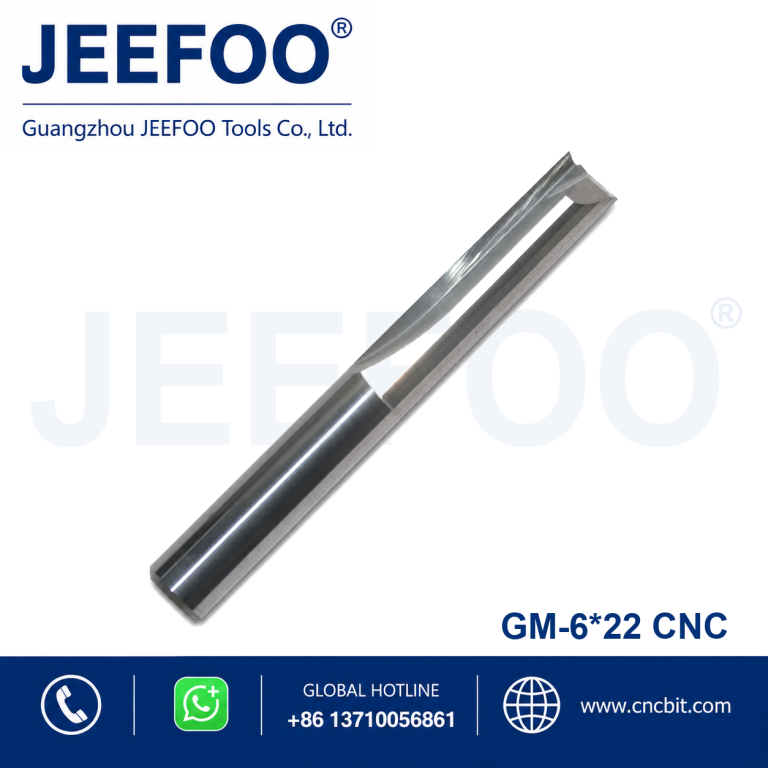 6x22 Wearproof Solid Carbide Bits, Two Straight Flute Structure for Long Service Life product image