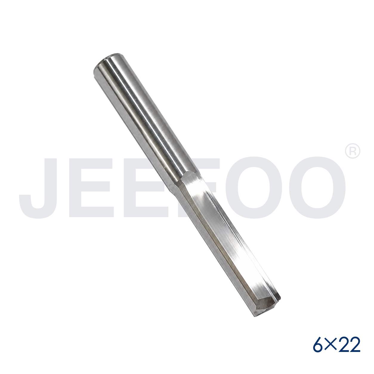 6x22 Two Straight Flute Bits detail B