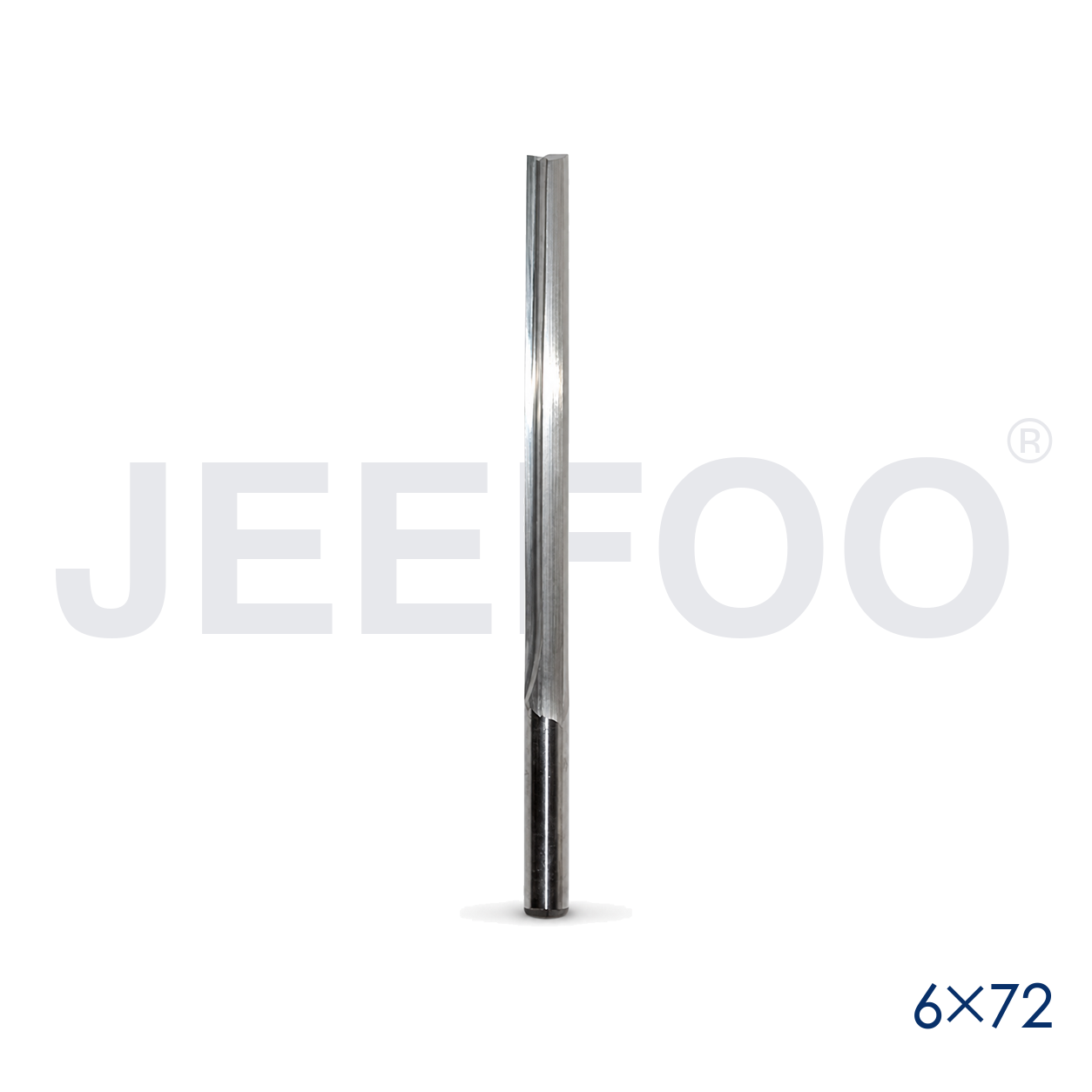 6x72 two straight flute bit detail A
