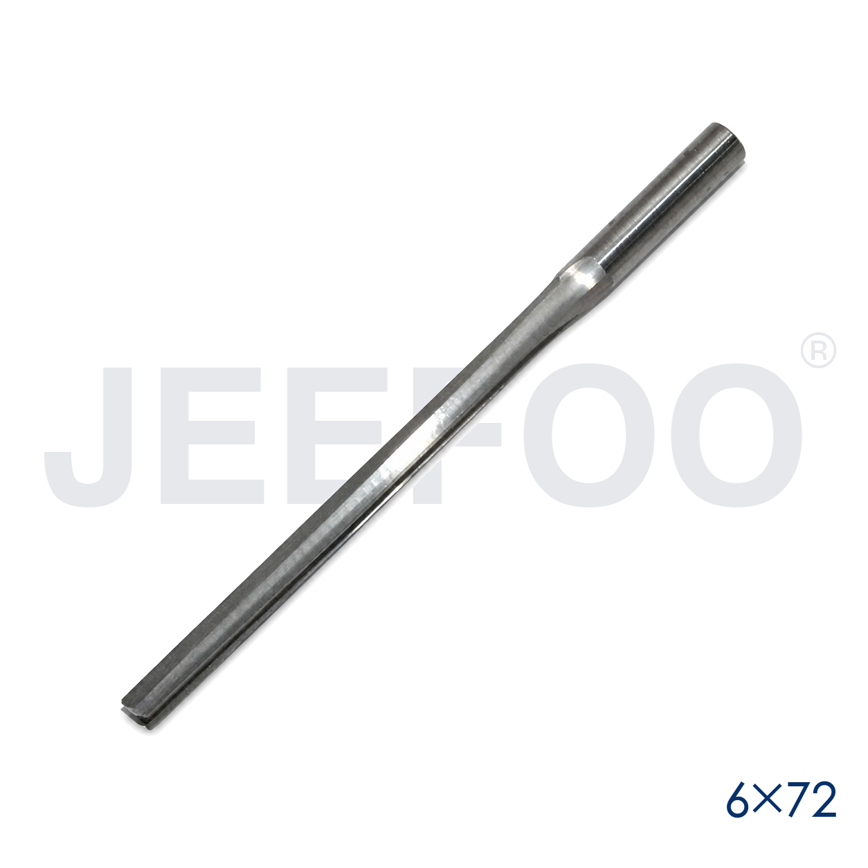 6x72 two straight flute bit detail B