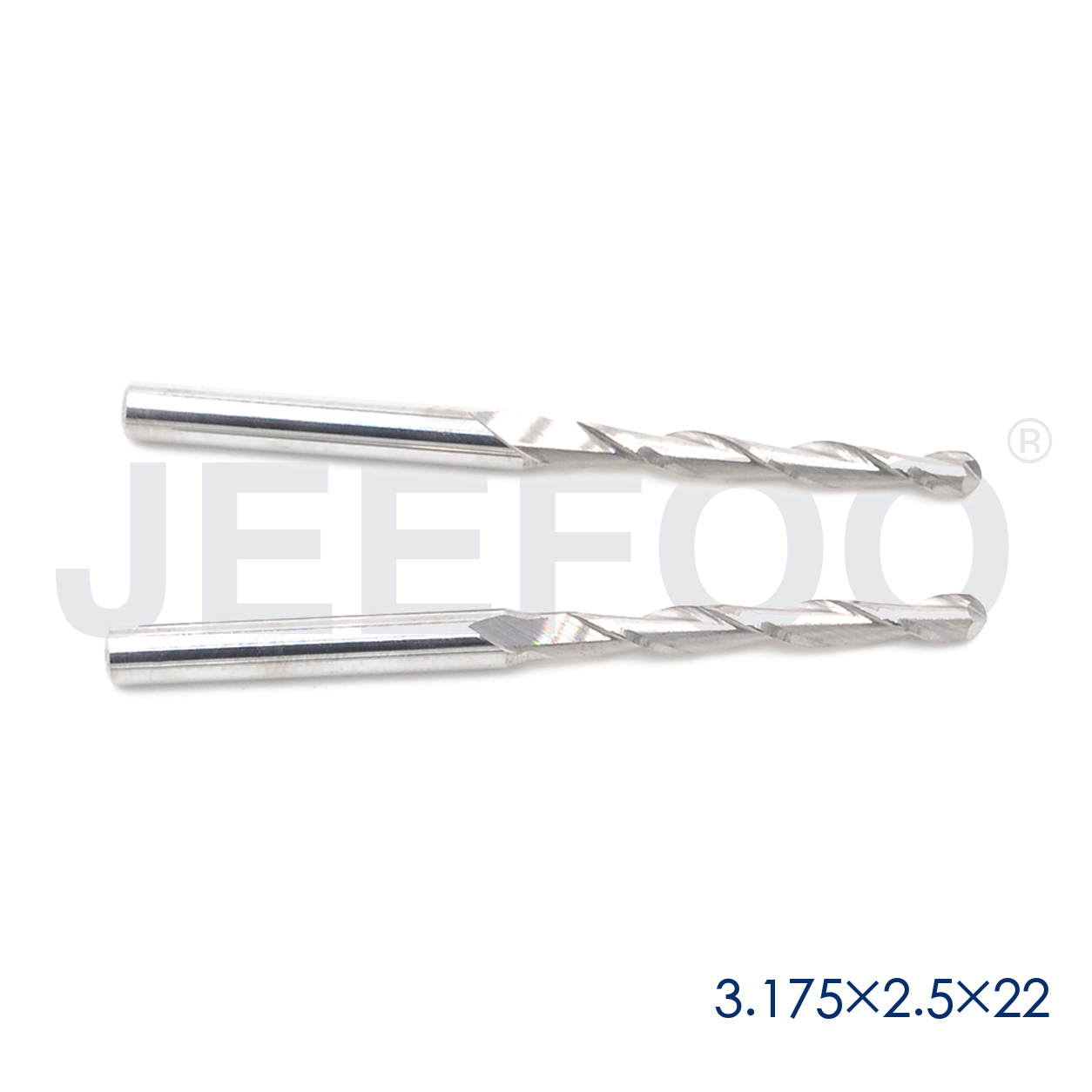 3.175x2.5x22 solid carbide ball nose cutter applications