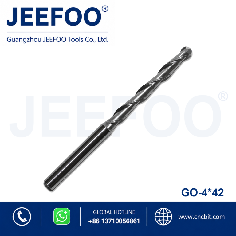 4x42 Double Flute Ball End Mill for Clean 3D Carving product image