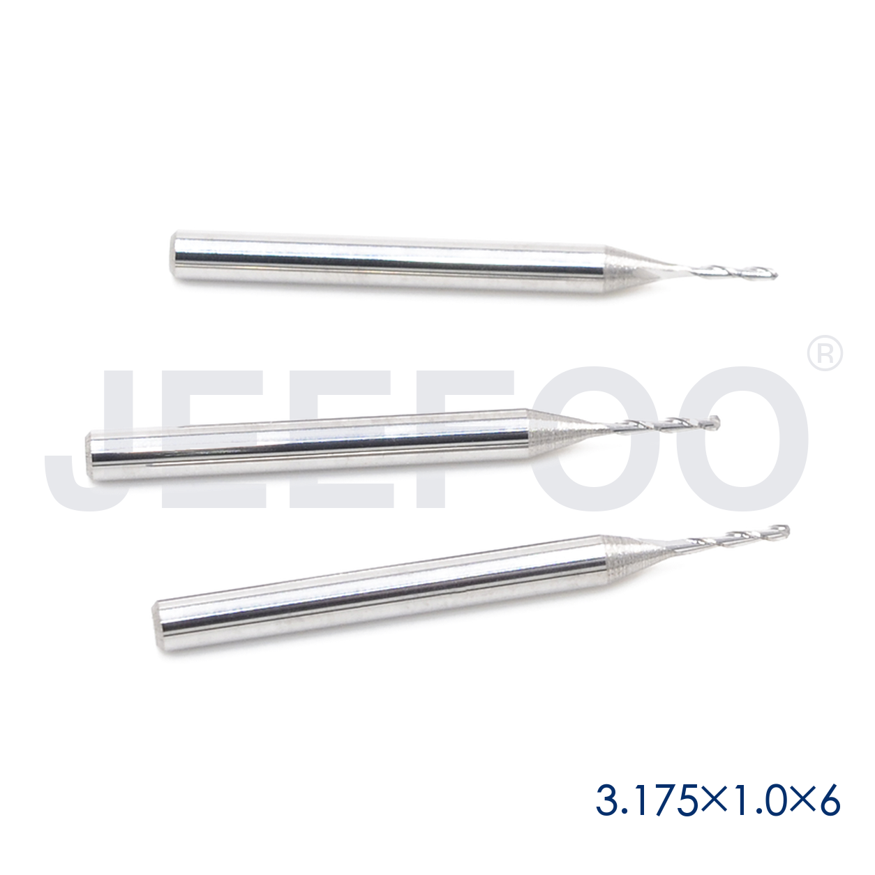 3.175x1.0x6 solid carbide ball nose cutter applications