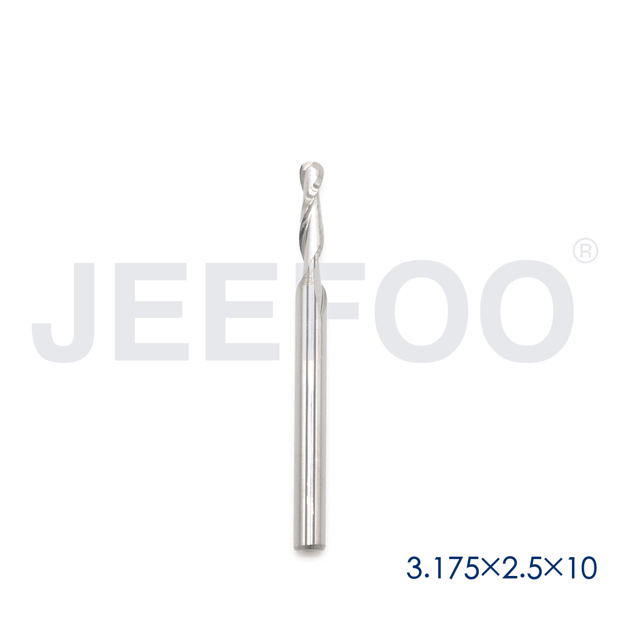 3.175x2.5x10 ball nose end mill product details