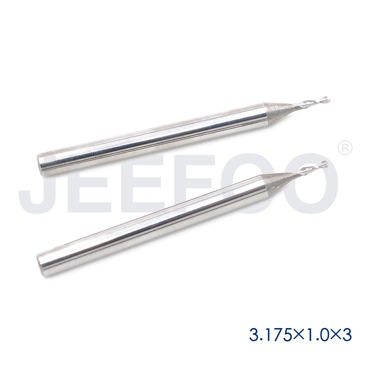 3.175x1.0x3 solid carbide ball nose cutter applications