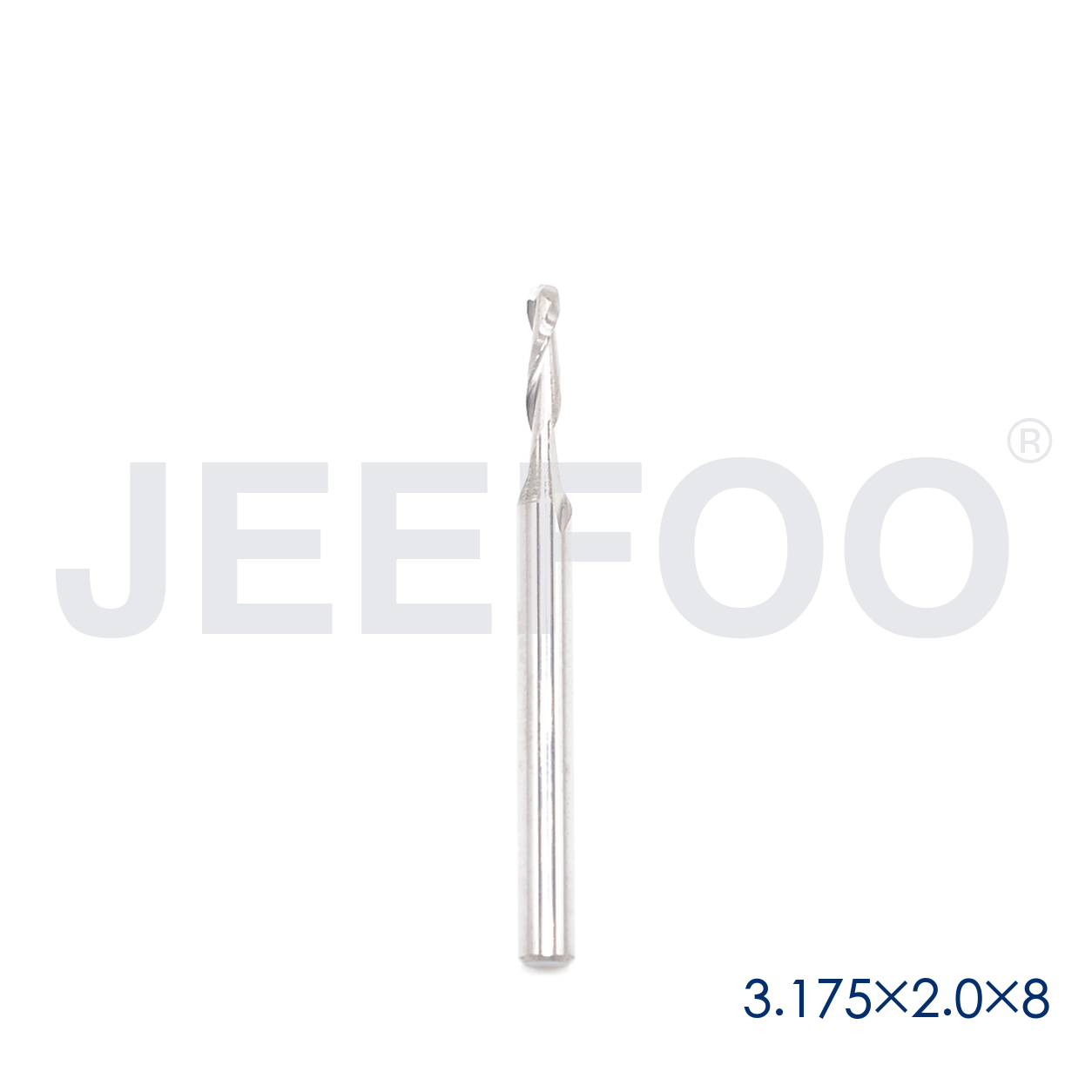 3.175x2.0x8 ball nose end mill product details