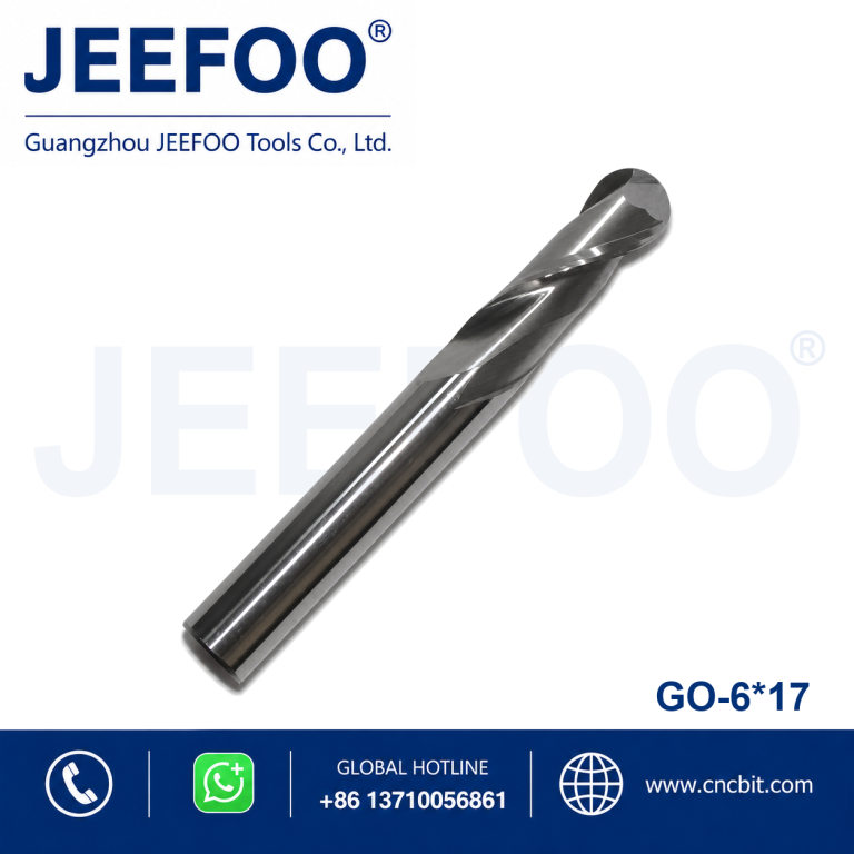 6x17 Solid Carbide Ball Nose Router Bit for Wood and Acrylic product image