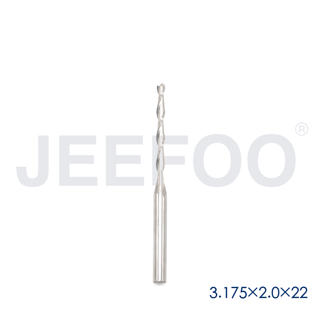 3.175x2.0x22 ball nose end mill product details