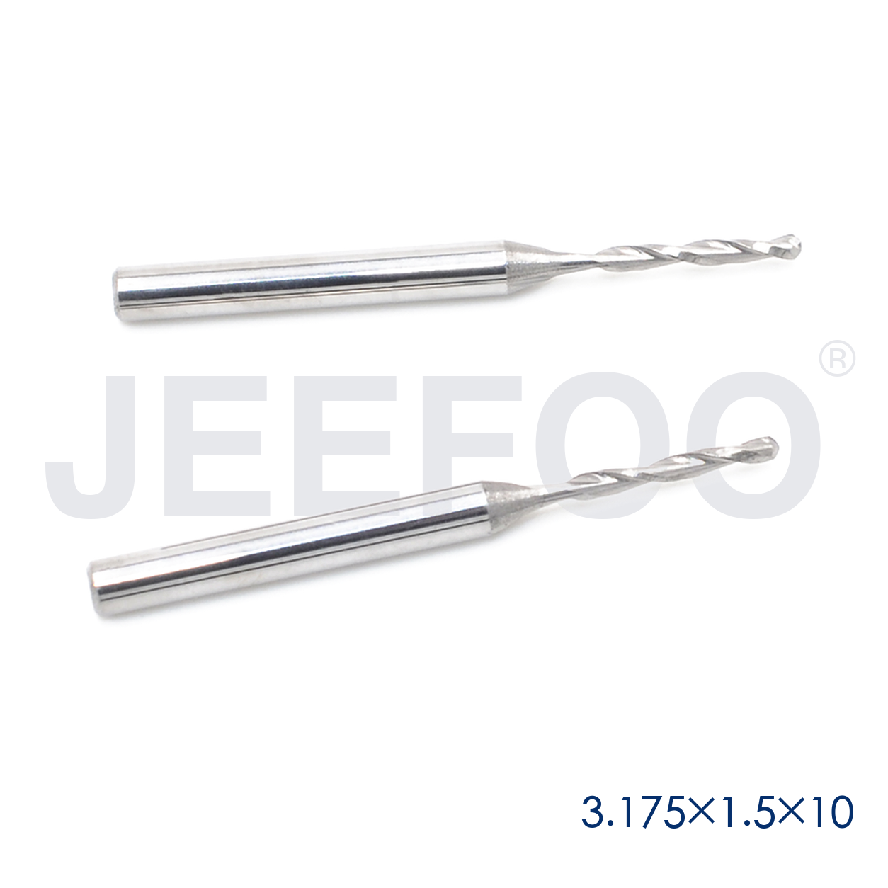 3.175x1.5x10 solid carbide ball nose cutter applications