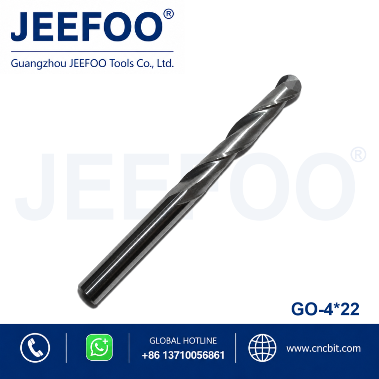 4x22 2-Flute Ball Nose Milling Cutter for Fine Finishing product image