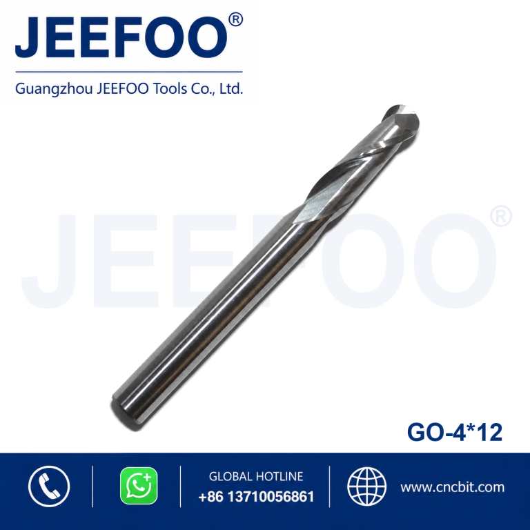 4x12 2-Flute Ball Nose Milling Cutter for Fine Finishing product image