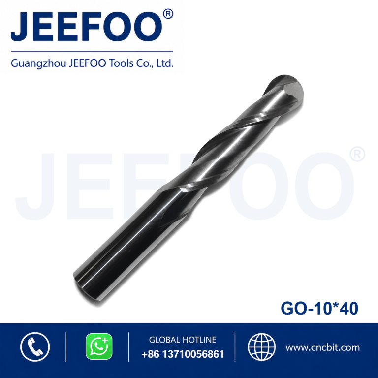 10x40 Solid Carbide Round Nose Router Bit for Detailed Engraving product image