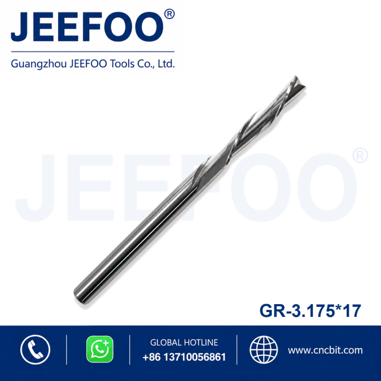 3.175x17 Guangzhou CNC Router Bits CNC Router Cutter Bits Cutting For Cnc Tools MDF Cutter product image