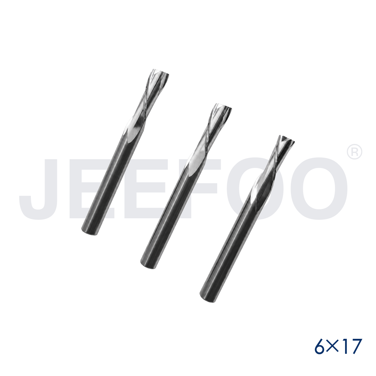 6x17 Down Cut Two Spiral Flute Bits detail B
