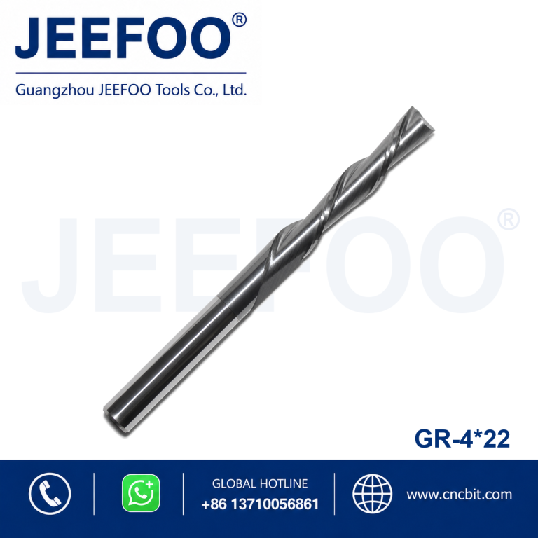 4x22 Router Blade For Wood(Down Cut Two Flute Sprial Bits) product image