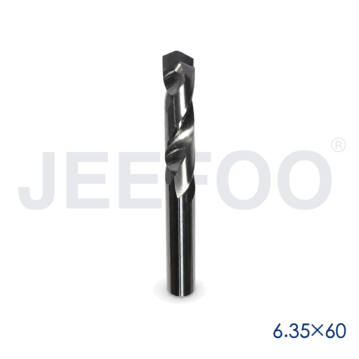 6.35x60 Straight Shank Twist Drill for CNC Router Machines detail 1