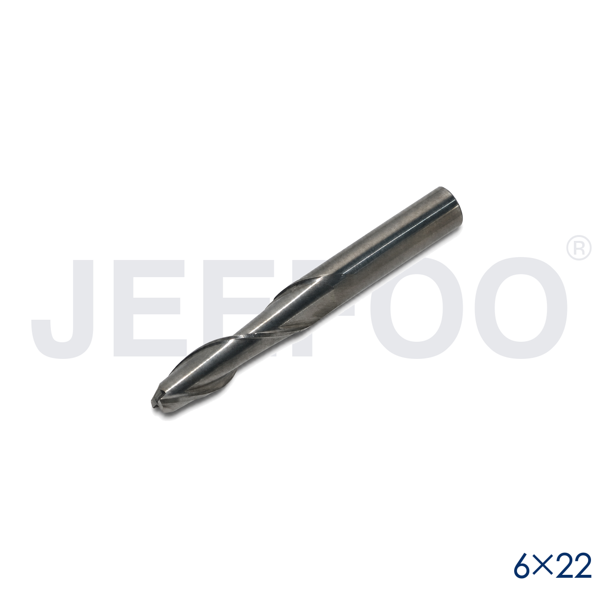 double flute single passage spiral end mill product details B