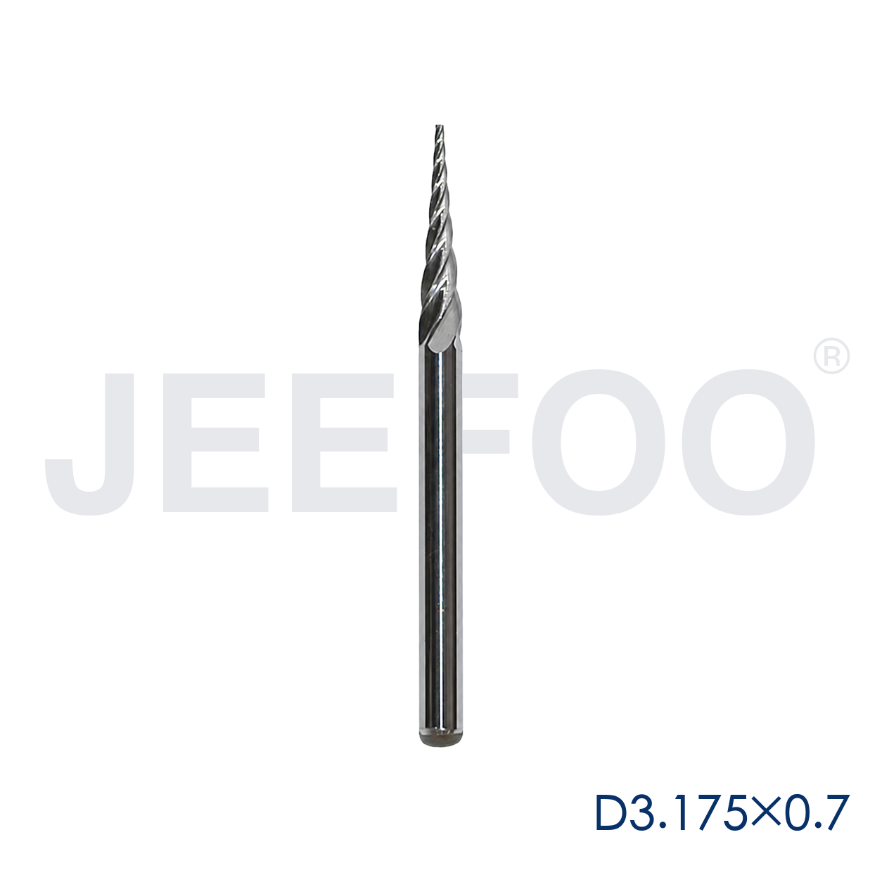 five flute spiral tapered router bit product details A