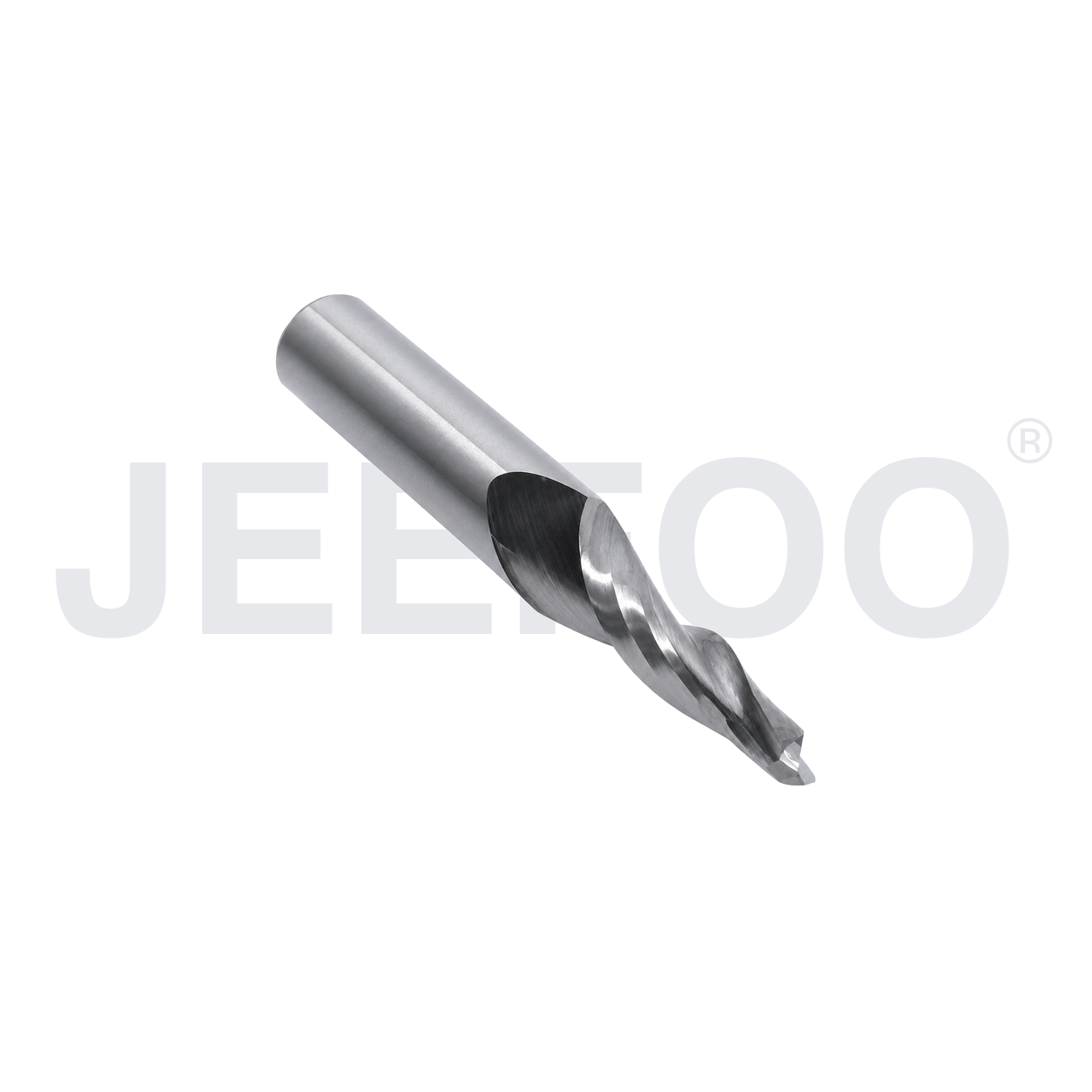 non-standard two flute spiral end mill product details B