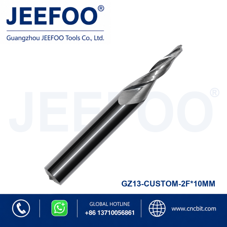 10mm Non-Standard Two Flute Spiral End Mill product image