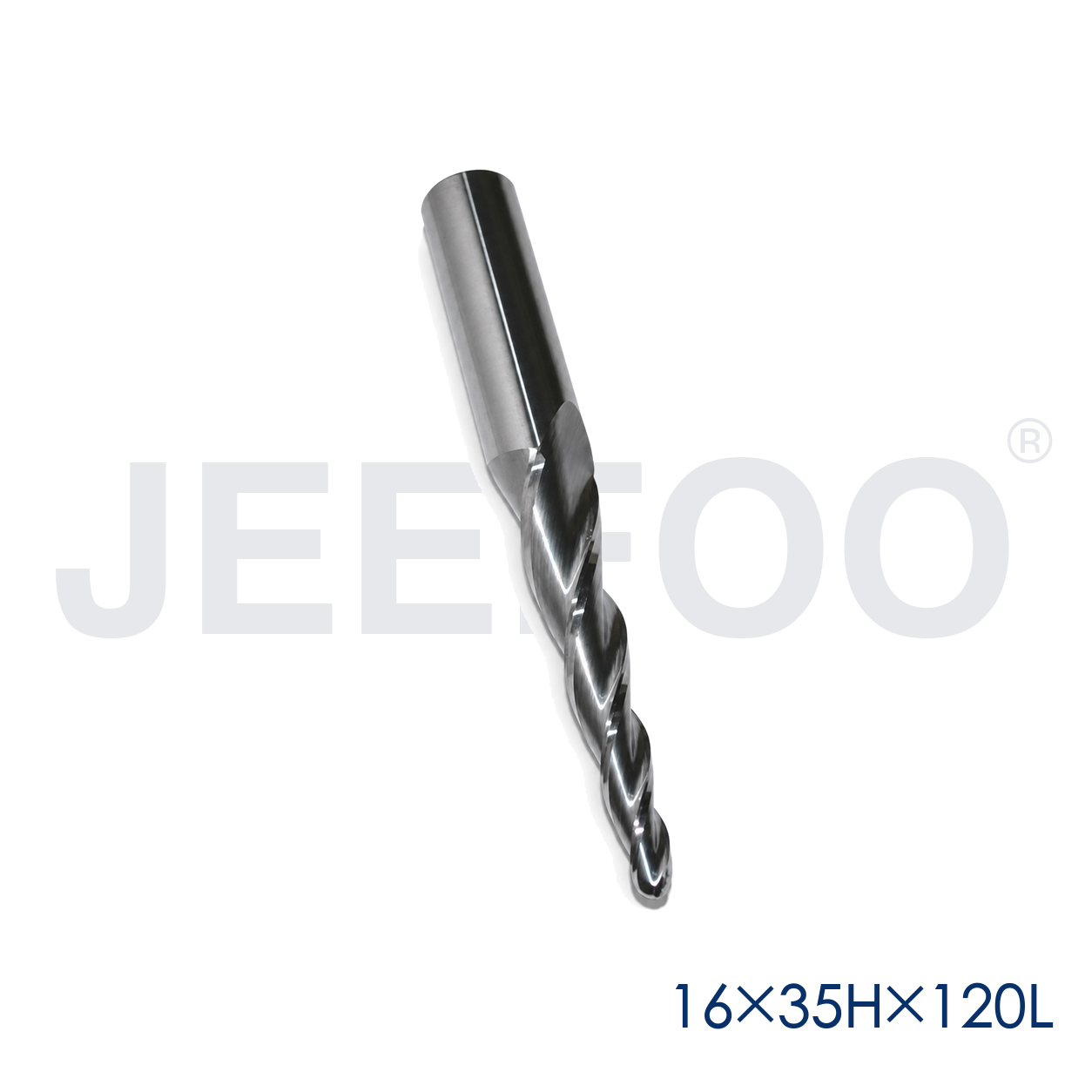 three flute spiral taper end mill product details B