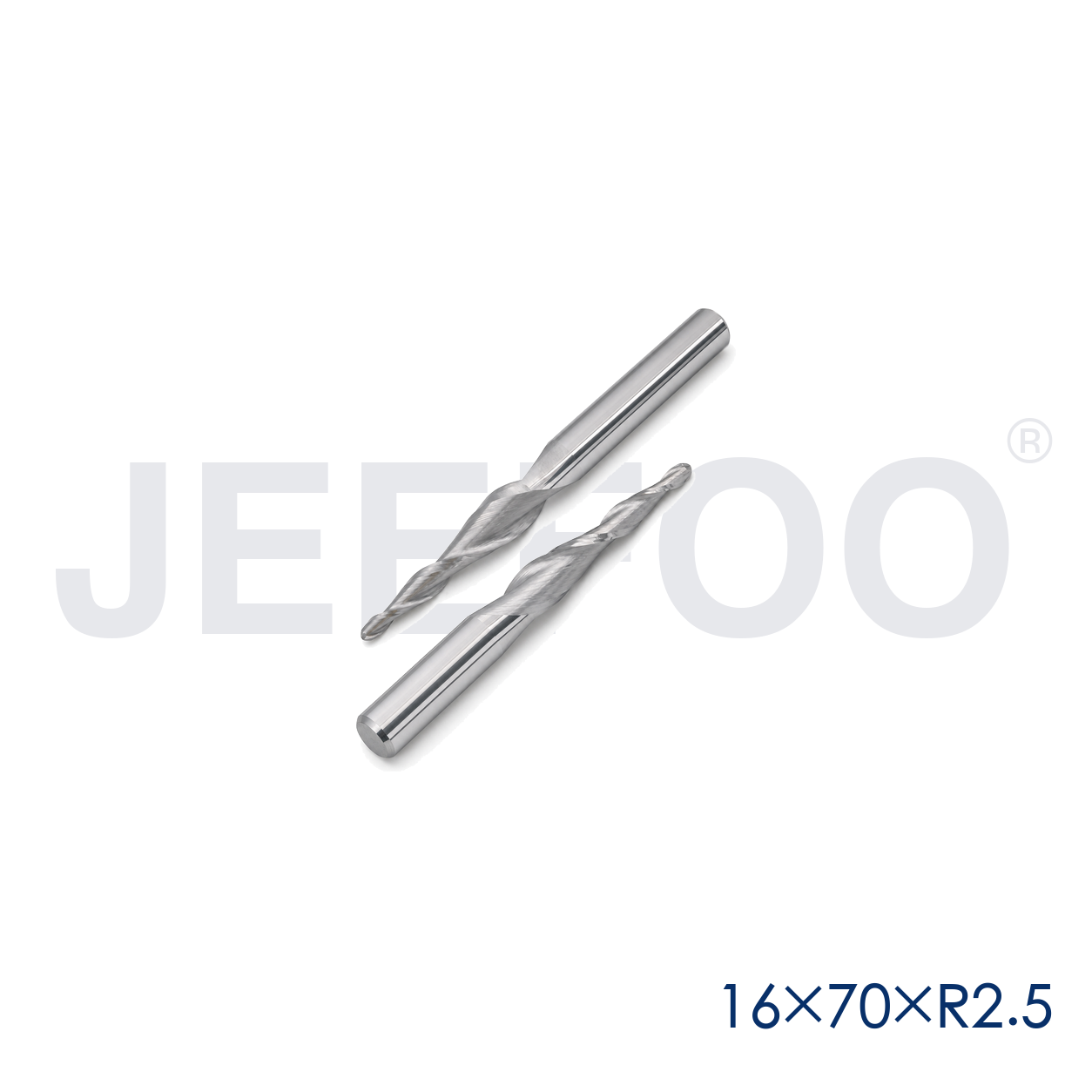 two flute taper ball nose end mill product details A
