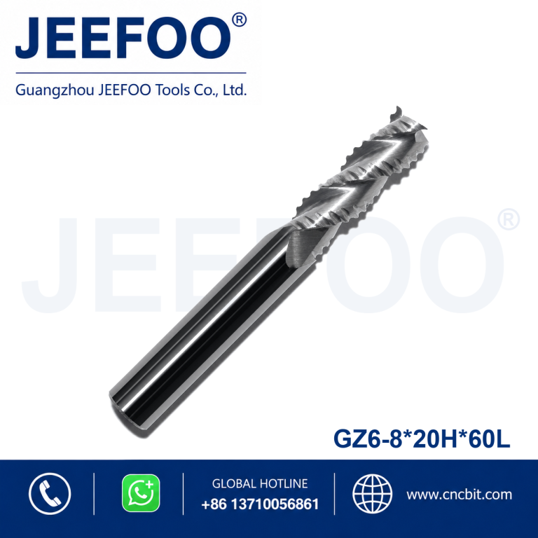 8x20x60L Roughing End Mill for CNC Metal Cutting product image