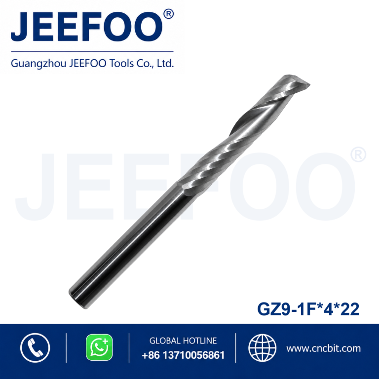 4x22 Single Flute Spiral Profile End Mill for Contour Milling product image