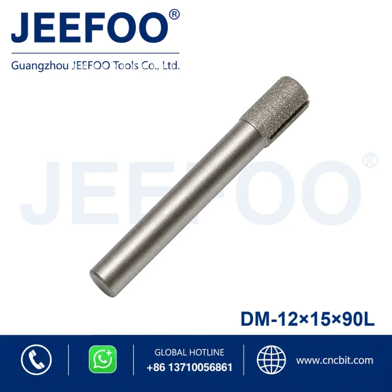 12x15x90 Brazed Diamond Stone Bit product image