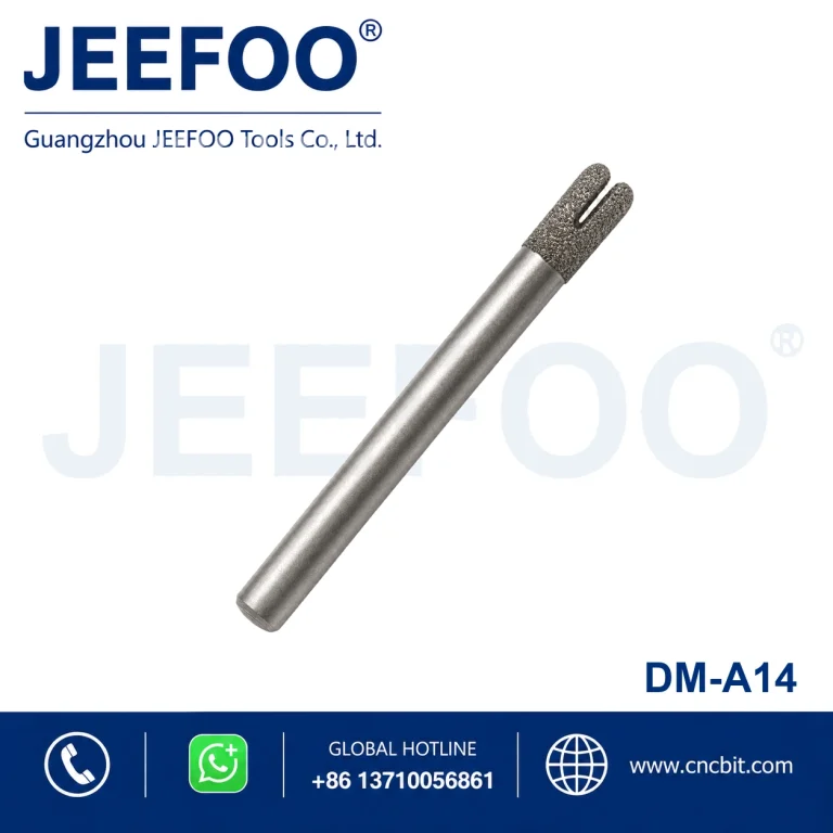 6mm Brazed Diamond Flat Bottom Grooving Bit product image