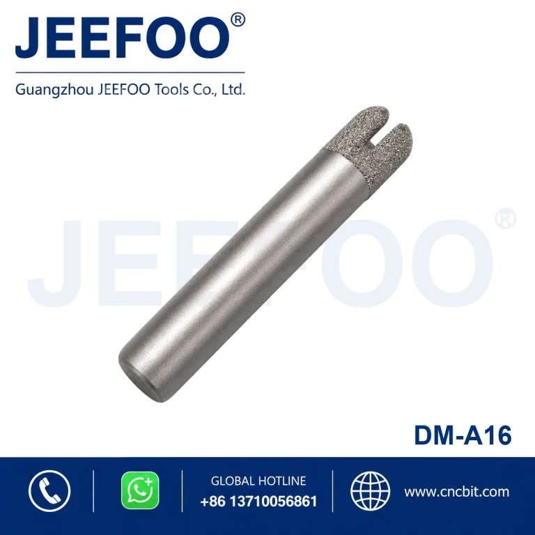 12mm Brazed Diamond Flat Bottom Grooving Bit product image