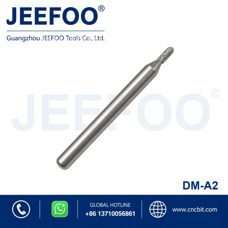 6-to-3mm Brazed Diamond Ball Nose Stone Bit product image